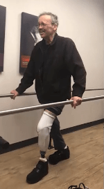 My son is walking again!